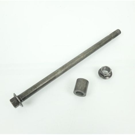 Axe roue avant origine pour deux roues Chinois L237mm Ø12mm M12 (1/3)