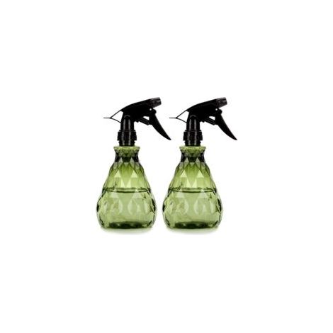 Stück 500 ml leere, wiederbefüllbare Sprühflaschen, leere Plastikwasserflaschen, Sprühflasche, Sprühflasche für Gartenpflanzen, Reinigung (Grün)