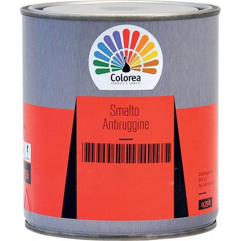 SMALTO ANTIRUGGINE 'COLOREA' Lt. 2,5 Bianco opaco