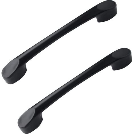 paio di maniglie nere per mobili da cucina, maniglie per mobili, maniglie per cassetti, maniglie per armadi da cucina, maniglie per mobili, maniglie per mobili, per armadi, cassetti, cucina, camera da (1/5)