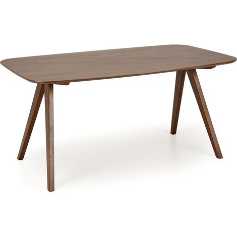 Mesa Houston 1747 , 75x90x160cm, Chapa de madera natural, MDF, Madera