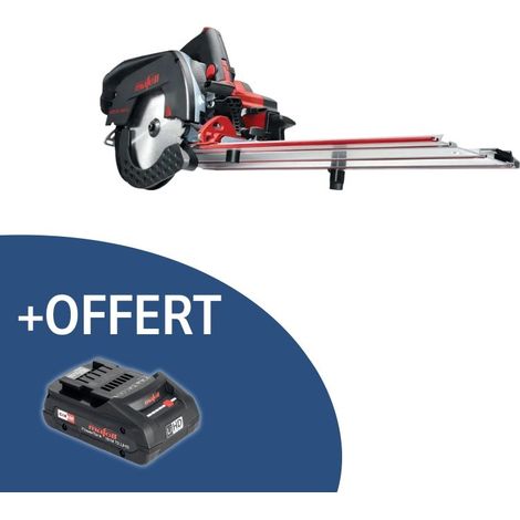 Mafell – Scie circulaire 18V Ø185mm KSS 60 18M bl – Profondeur de coupe 67mm – Pour bois massif et panneaux – Moteur puissant et léger (1/5)