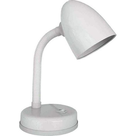 Lampada da tavolo Amsterdam modello e27 60w colore Bianco EDM (1/3)