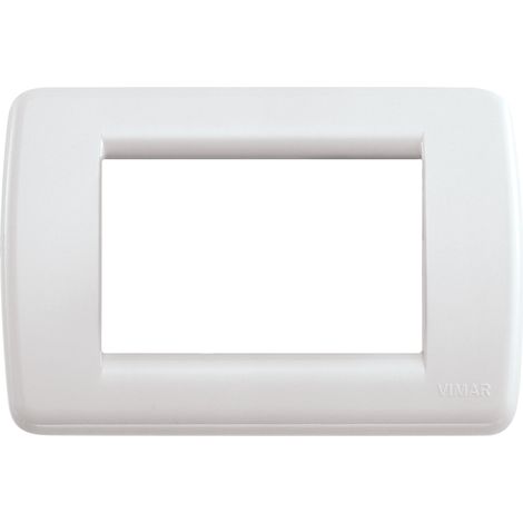 Placca Rondò 3M bianco Idea Vimar Idea 16763.04