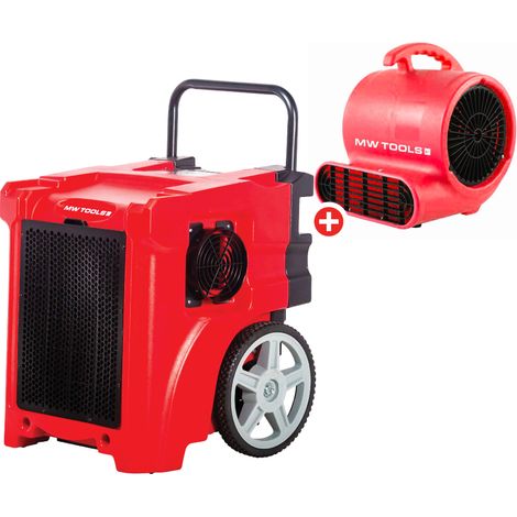 Pack déshumidificateur PRO 50L/Jour BDP50 + Ventilateur sécheur de sol RV380 MW Tools BDP50SETR (1/5)