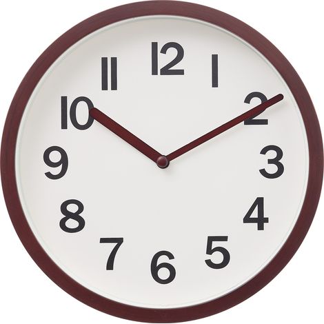 Horloge murale Loly, Ø 22 cm, beige (1/5)