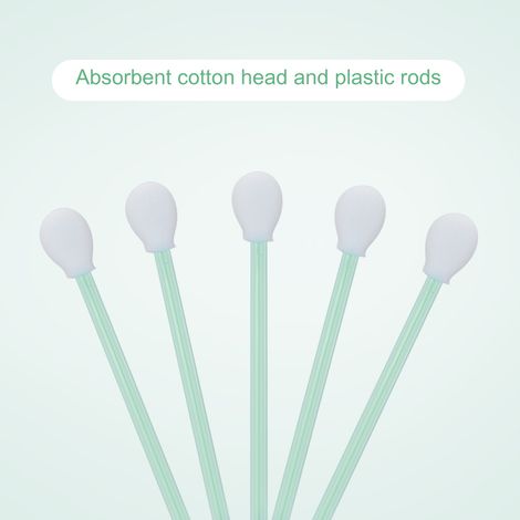 Lot de 50 lingettes de nettoyage en mousse antistatique pour lentilles de disque d'imprimante (18 cm). (1/5)
