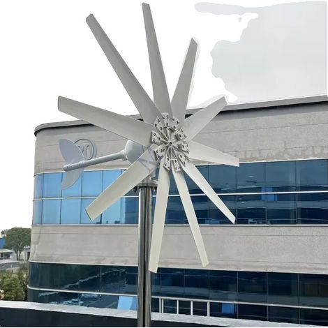 Generador eólico de alta eficiencia y construcción duradera, con MPPT-D gratuito, 3000 W-p, 12 V-a (1/2)
