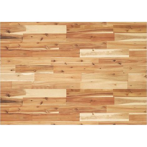 Schreibtischplatte Ölbeschichtung 100x70x2 cm Massivholz Akazie