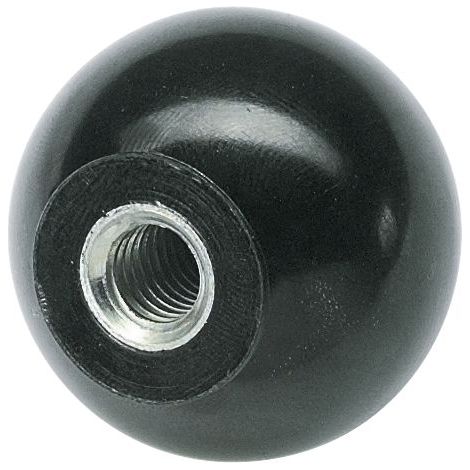 Kugelknopf aus Kunststoff Außen ø 20 mm mit Innengewinde M 5
