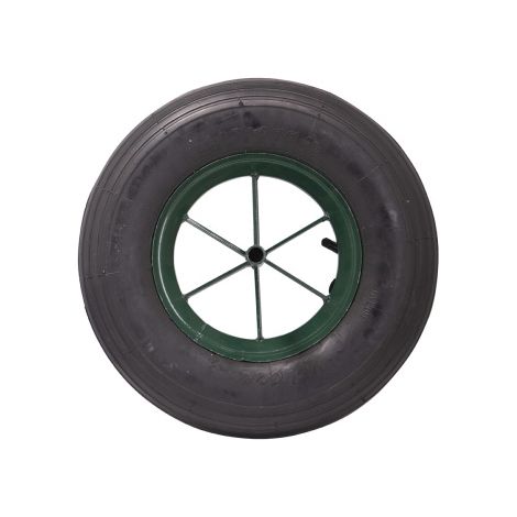 ROUE POUR BROUETTE GONFLABLE Ø400 JANTE LIGNEE ALTRAD & GUY NOEL (1/2)