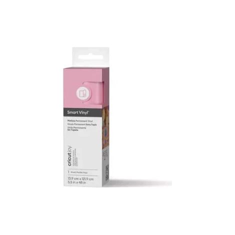 CRICUT SMART VINYL PERMANENT JOY 14X122CM 1 SHEET (MAT LIGHT PINK)