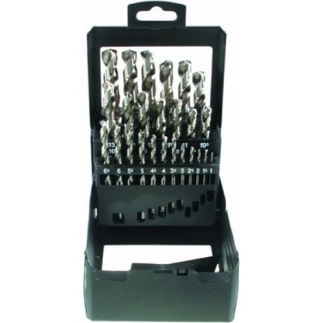 Set di 25 punte RISS HSS n°2 TECN X - autocentranti intensive - Ø da 1 a 13 mm per 0,5 mm - C025V3085.AC