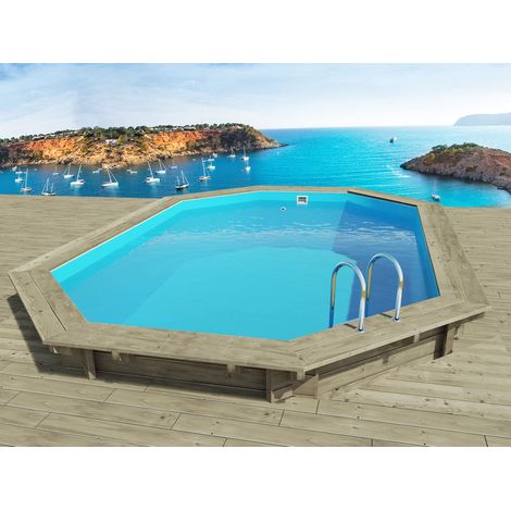 Piscine bois " Seychelles " - 4.00 x 3.00 x 1.20 m