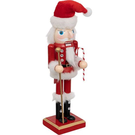 Oggetto schiaccianoci babbo natale h25cm - Atmosphera créateur d'intérieur (1/2)