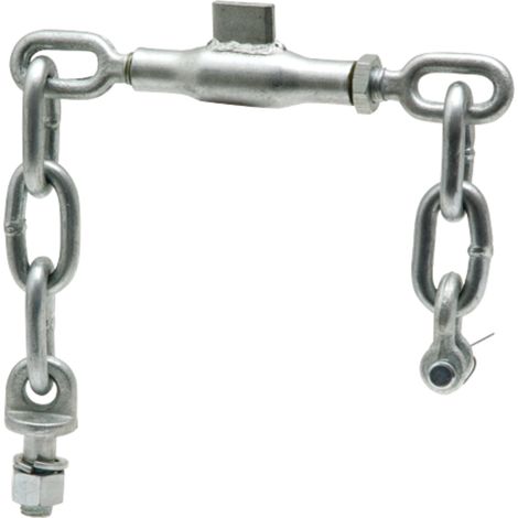 Catena laterale, supporto, stabilizzatore, bracci di sollevamento, 620 mm, M20x2.5