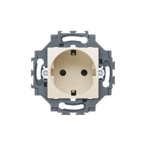 PRISE STD ALLEMAND C.AUTO.2P+T 16A IVOI. GEWISS GW35201Y (1/2)