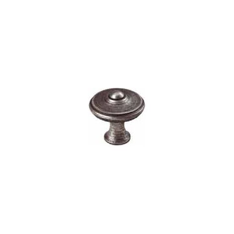 Bouton Lyonnais Ø 30 mm fer patine