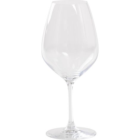 Solution Set 6 Calici Professionali per Degustazione Vini Rossi Strutturati in Vetro Sonoro Superiore, Capacità 57 cl, Design Trasparente Elegante