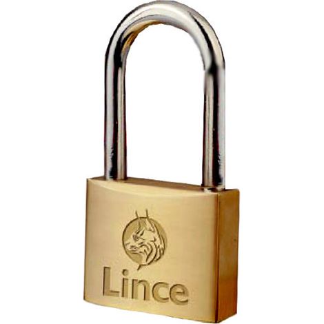 Cadenas LINCE en laiton modèle 301-30, clés identiques