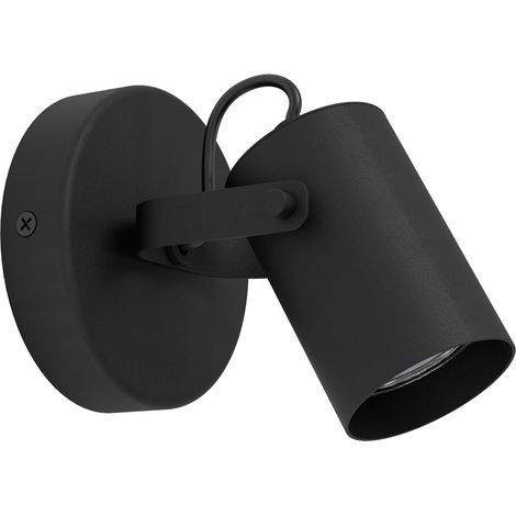 Spot Contemporaneo Sorego In Acciaio Nero 1 Luce Gu10 3W Ip20 (1/4)