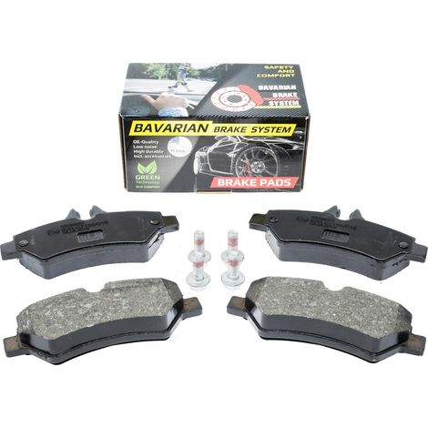 PASTILLAS DE FRENO "MS" PREMIUM traseras VW CRAFTER 30-35, CRAFTER 30-50 2.0D/2.5D 04.06-12.16 (1/3)