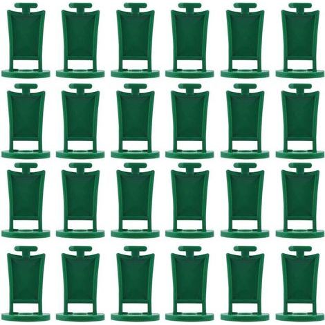 50 PCS Clips D'ombrage Serre Clips D'ombrage Filet Serre Jardin Pinces À Effet De Serre Clip Support à Effet de Serre pour l'isolation Nette du Pare-Soleil Ombrage Clips de Fixation Traités Anti-UV (1/5)