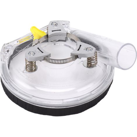 Kit de protection anti-poussière transparent en ABS pour meuleuses d'angle de 10 à 12,5 cm et polisseuses à eau (1/5)