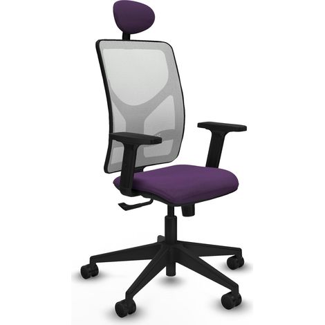 Silla de oficina piqueras y crespo Motilla blanco malla cómoda (1/2)