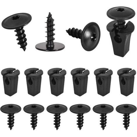 Befestigungsclip-Set für Autos, 20-teilig, Blechschutzschrauben, Motorhauben-Kotflügelschrauben, Karosserieclips für Stoßstange, Tür, Kotflügel, Druckknopf-Austauschset (1/5)
