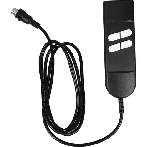Télécommande à 4 Boutons 5 Broches pour Fauteuil Releveur Électrique, Prise Droite, Compatible Fauteuils Inclinables et Canapés Électriques, Accessoire de Remplacement (1/5)