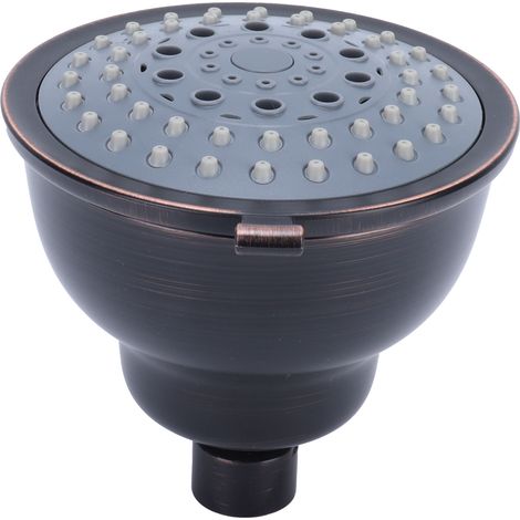 Tête de douche rétro haute pression G1/2 pouce, pulvérisateur de douche supérieur pour salle de bain (1/5)