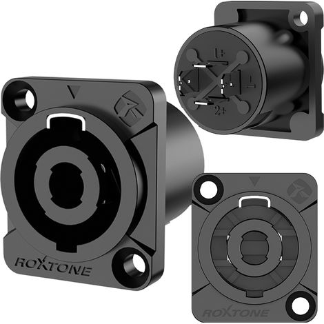 Conector para altavoz de panel de 4 pines Roxtone RS4MD-T (1/5)