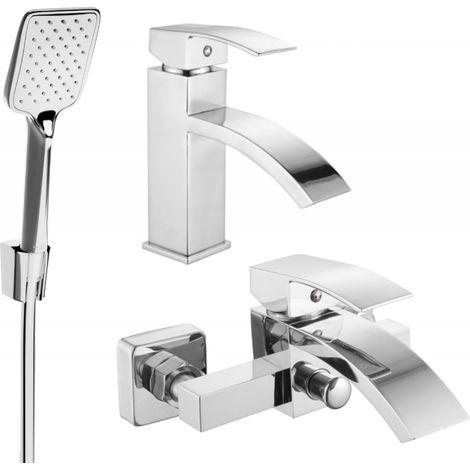 Mexen Libra R62 set da bagno, cromo - 745103R62-00 (1/4)