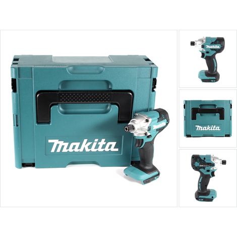 Llave de impacto sin cable Makita DTD 156 ZJ 18V 155Nm Solo + Makpac - sin batería, sin cargador