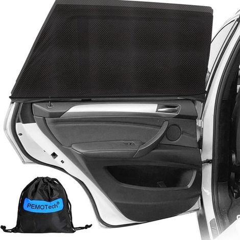 Parasoles para bebés y mascotas (2 unidades)，Certificación UV50+，Compatible con más del 95% de los modelos de coche (1/2)