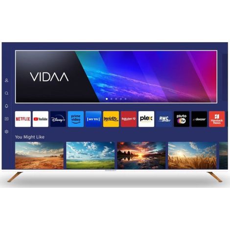 Schneider GMSC55F1 - TV QLED 55" (139 cm) - 4K UHD 3840 x 2160 - HDR - Smart TV - 3xHDMI 2.0 - WiFi (1/5)