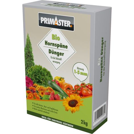 Primaster Bio Hornspäne 2 kg Dünger (1/2)