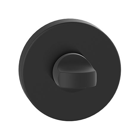 Plato de inodoro redondo de acero inoxidable negro nnwcpc
