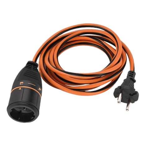 Prolunga elettrica schuko con blocco manuale e sistema anti blackout Electralock - 20 metri