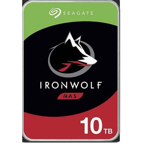 Seagate IronWolf ST10000VN000 Interne Festplatte 3.5" 10 TB Serial ATA III
