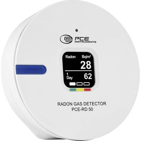 Appareil de mesure du radon PCE Instruments PCE-RD 50 0 - 9999 Bq/m³ avec fonction enregistreur de données étalonné d'u (1/4)