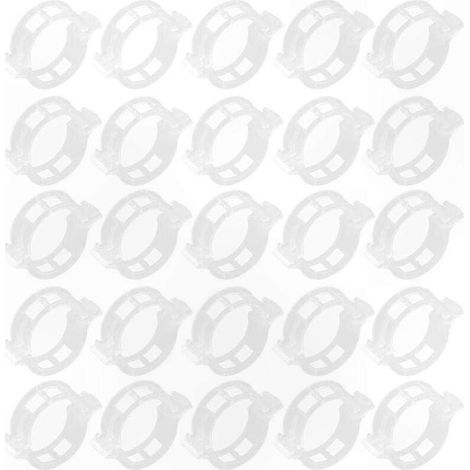 100pcs colliers réglables de maintien pour tiges de tomates, concombres et poivrons, attaches de vigne ajustables pour potager (1/5)