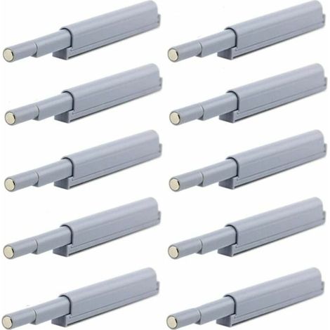Appuyez pour ouvrir magnétique loquets Fermetures magnétiques push-open ouvre et ferme la porte avec une simple pression (10 pièces) (1/4)
