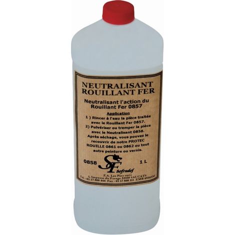 Neutralisant pour métaux - DECO FER FORGE