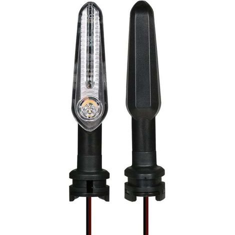 Royaluxe – LED-Motorradblinker, 1 Paar, Ersatz für YAMAHA MT07 700 XJ6 FZ6 MT09 900 MT10