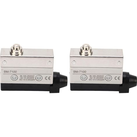Micro-interrupteur de fin de course étanche 600 OF 100 RF 2PT 0,8OT 0,8MD 30,5OP NO NC 250 V CA (1/5)