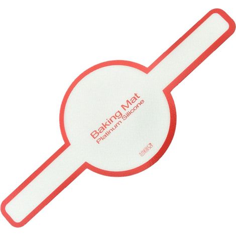 Tapis de cuisson en silicone pour pain et four, outils de cuisson, transfert de pâte, tapis de cuisson en silicone platine, tapis pour cocotte en fonte. (1/5)