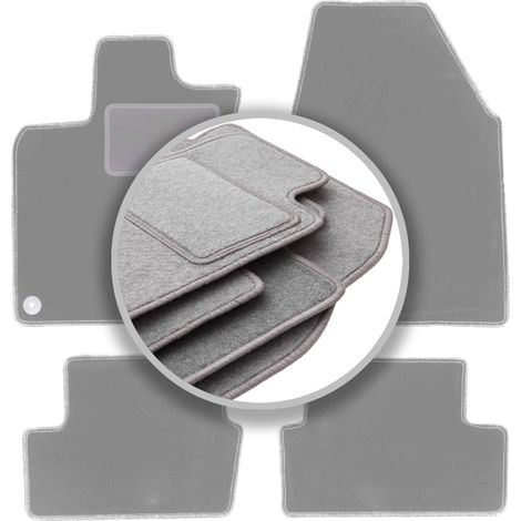 Alfombrillas grises para Nissan Qashqai I J10 crossover (2006-2013) (1/5)