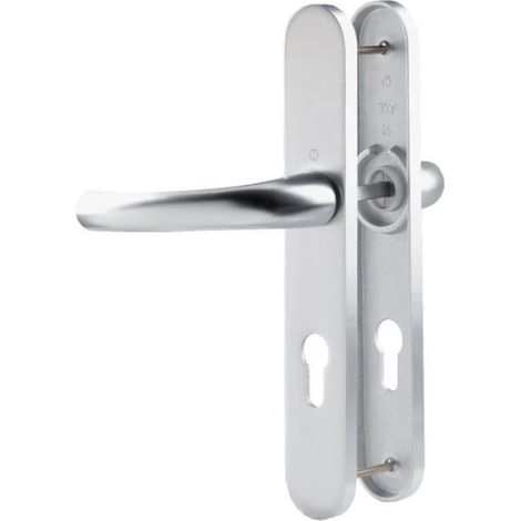 Hoppe Tokyo Manilla de puerta aluminio plateado